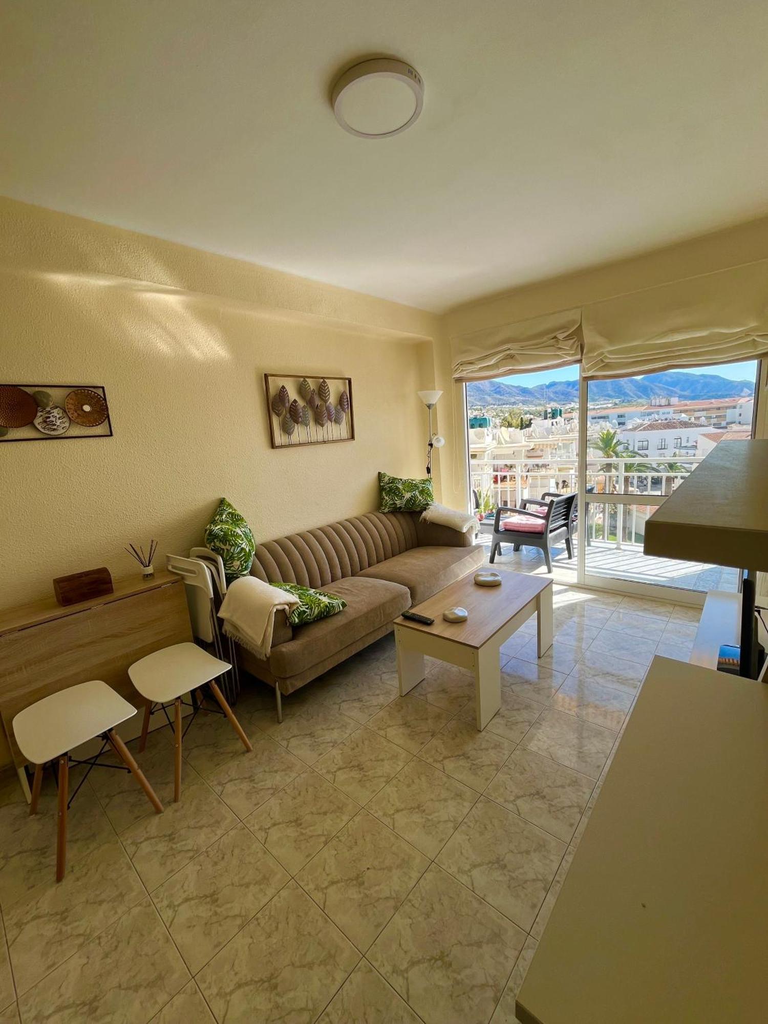Ferienwohnung Wonderful Flat With Seaview In Nerja Exterior foto