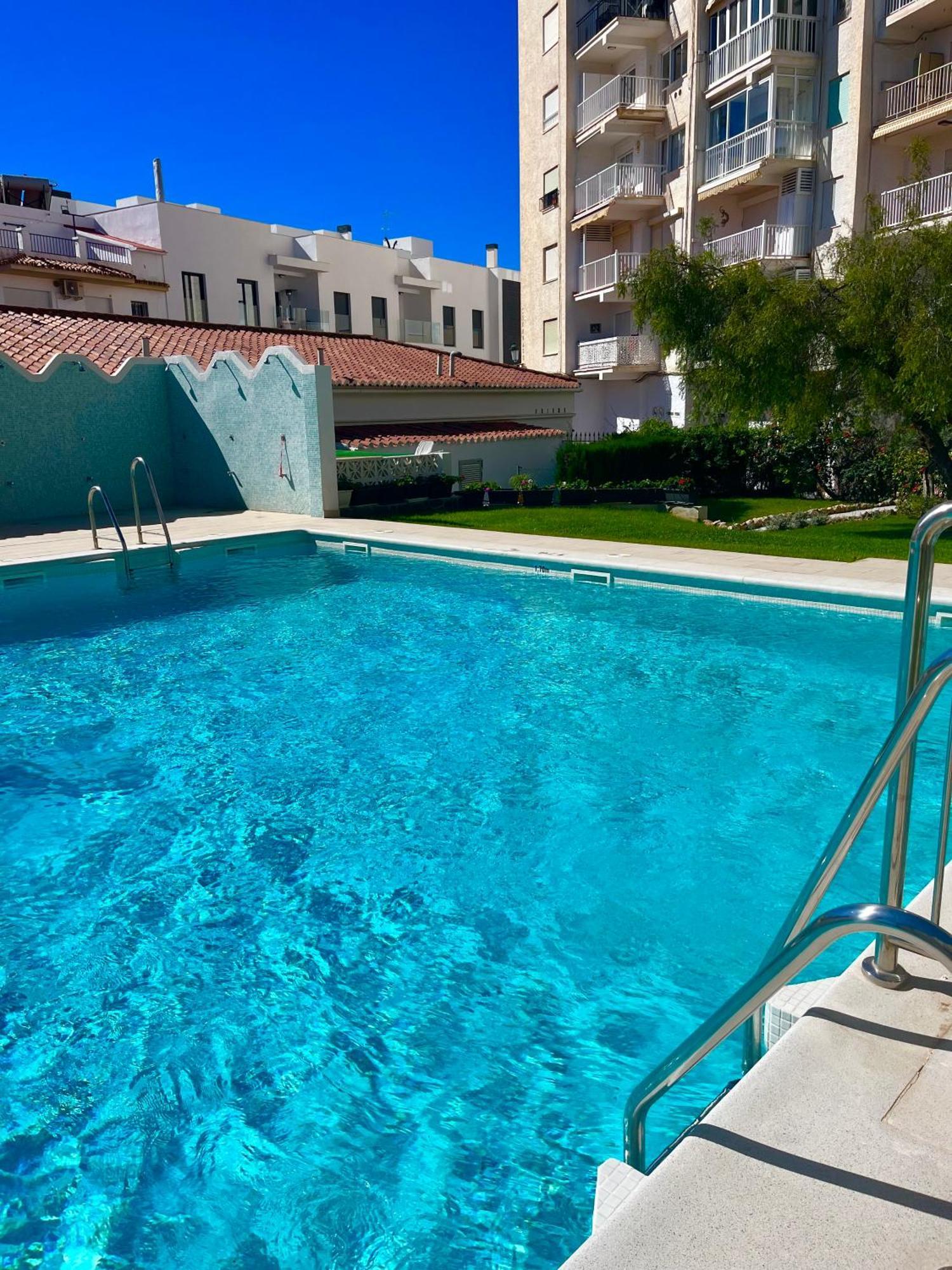 Ferienwohnung Wonderful Flat With Seaview In Nerja Exterior foto